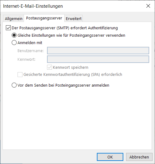 Outlook konfigurieren 4